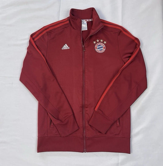 Bayern Munich 2015-16 Adidas Track Jacket | AH3428 | Size S | Retro Zip Top