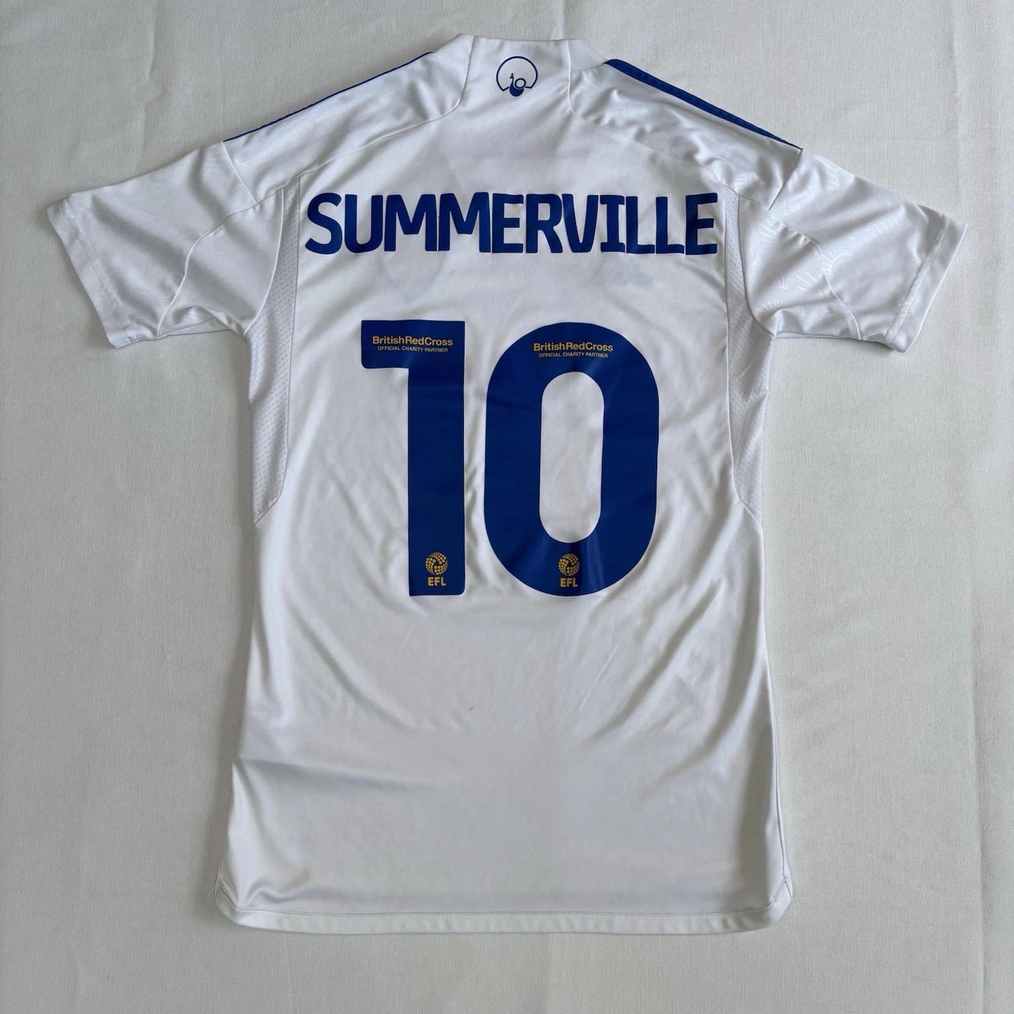 Leeds Utd 2023/24 Home Shirt Adidas XS Summerville #10 AEROREADY EFL