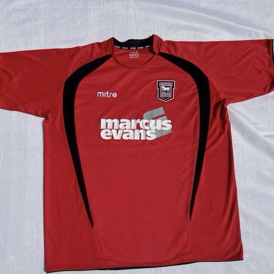 Ipswich Town 2008-12 Away Shirt | Mitre | XXL (Oversized XL Fit) | Marcus Evan
