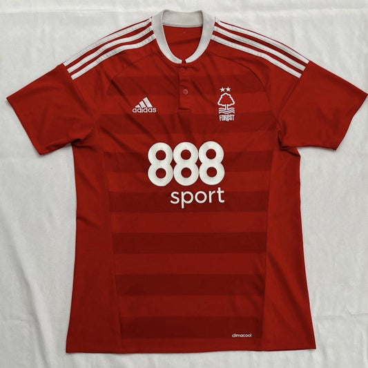 Nottingham Forest 2016-17 Adidas Home Shirt (888Sport) | Size M | Championship