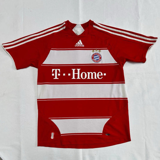 Bayern Munich 2007/08 Home Shirt Adidas L T-Home Sponsor Formotion Vintage