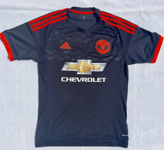 2015-16 Manchester United Adidas Third Shirt - Size XS