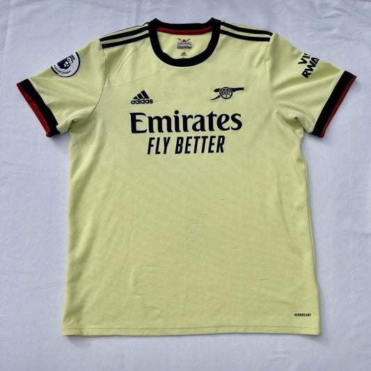 Arsenal 2021/22 Away Shirt Adidas XL | GM0218 AEROREADY PL Patch | Full90