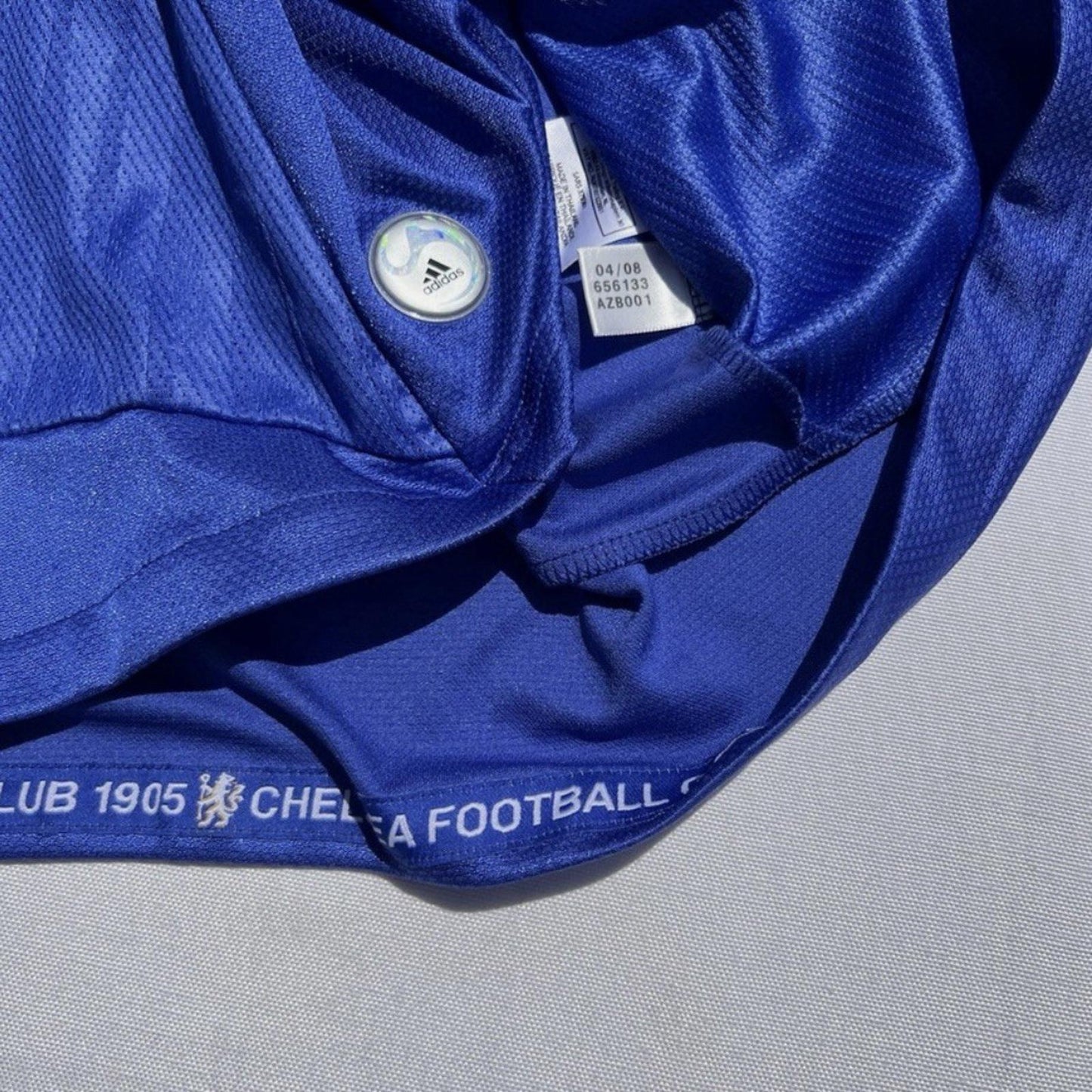 Chelsea 2008/09 Home Shirt Adidas | Size S | Samsung Sponsor | ClimaCool