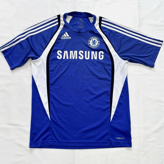 Chelsea 2009/10 Adidas Training Shirt | Size L (42/44”) | Samsung Sponsor |