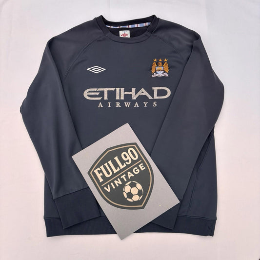 Manchester City 2011/12 Umbro Training Sweatshirt XL | Etihad Sponsor