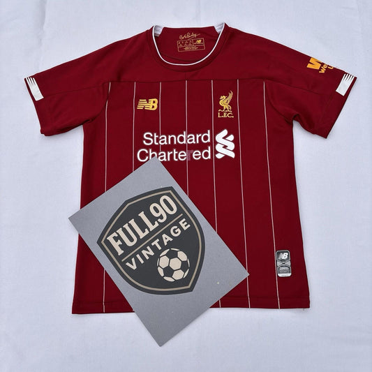 Liverpool 2019/20 Home Shirt New Balance Kids XL | Salah 11 | GB 26