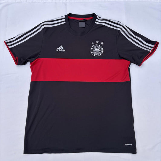 Germany 2014/15 Away Shirt Adidas | Black/Red World Cup Winner Design