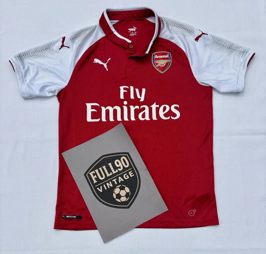 Arsenal 2017-18 Home Shirt LACAZETTE #9 | Puma | S | Premier League Print