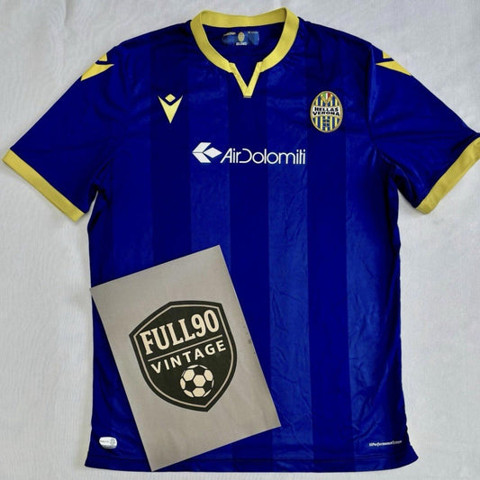 Hellas Verona Home Shirt (M) | Macron | Air Dolomiti Sponsor | 2020/21