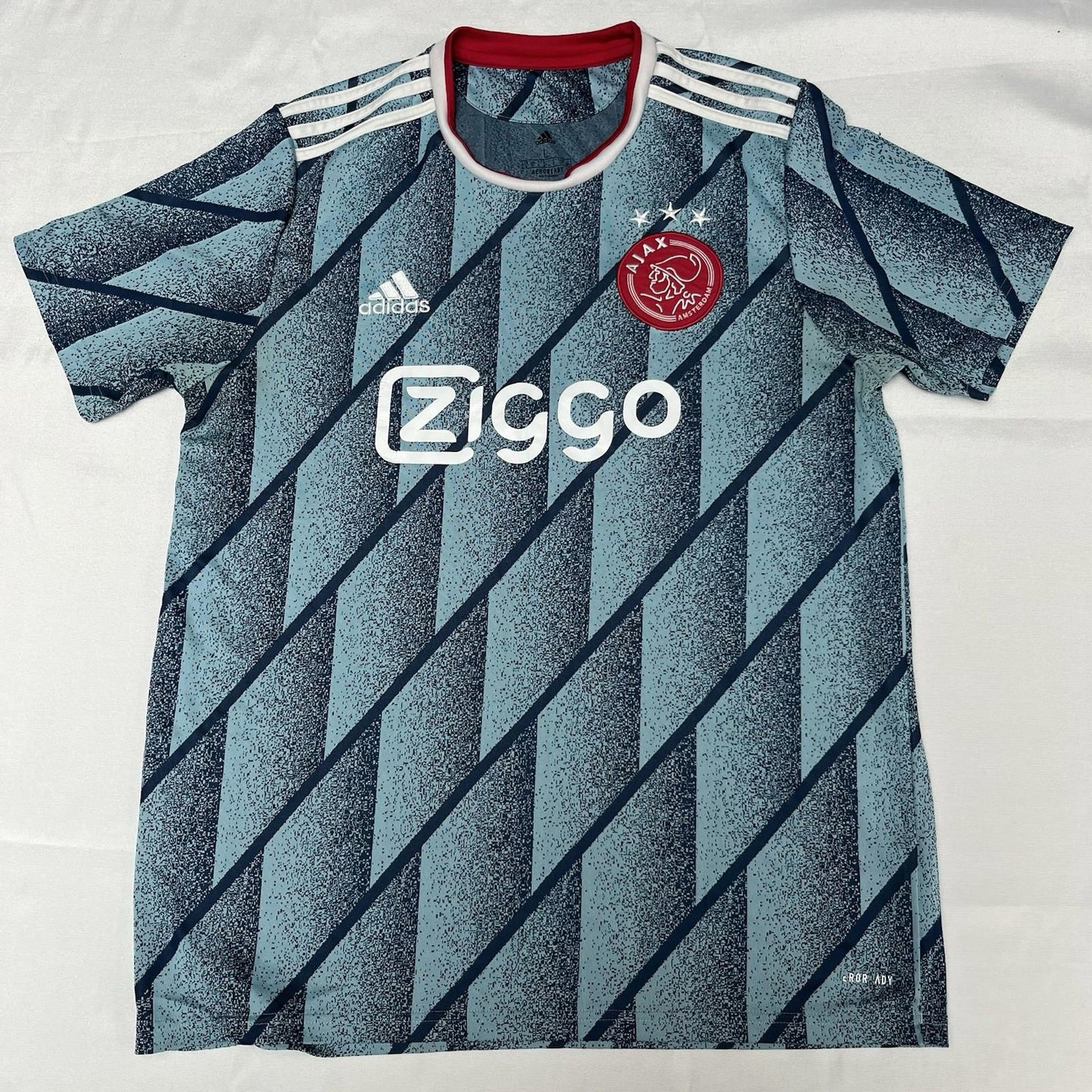 Ajax 2020/21 Adidas Away Football Shirt Black Gold Jersey | Men’s Large