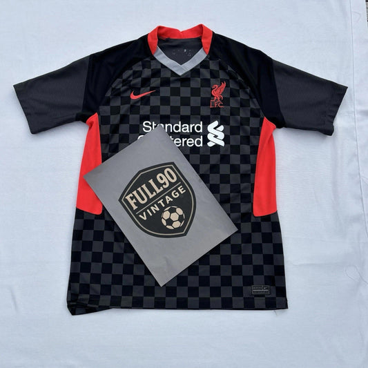 Liverpool 2020/21 Third Shirt Nike Kids XL (Men’s XS) Checkerboard Dri-FIT