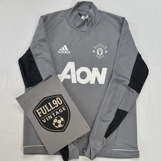 Manchester United 2017-18 adidas Training Sweatshirt M