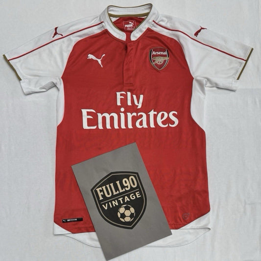 Arsenal 2015-16 Home Shirt byPuma - Size Small