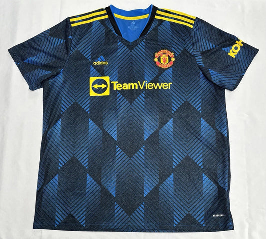 2021-22 Man Utd Third Shirt R.VARANE #19 | Adidas 2XL | Excellent