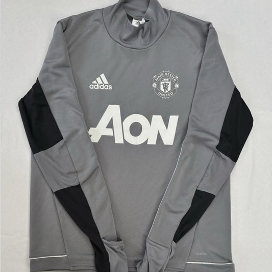 Manchester United 2017-18 adidas Training Sweatshirt M