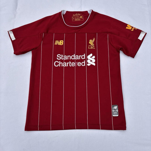 Liverpool 2019/20 Home Shirt New Balance Kids XL | Salah 11 | GB 26