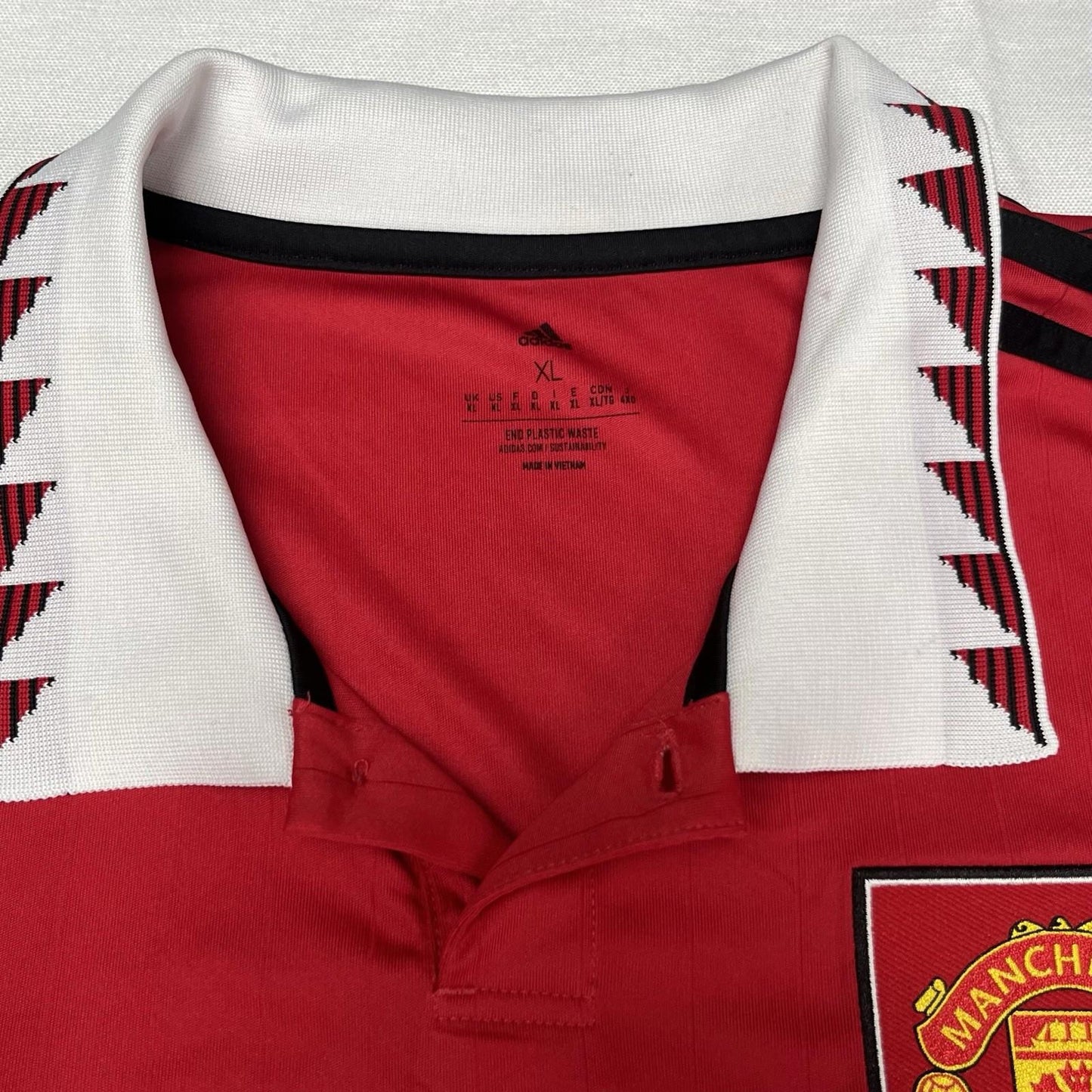 Manchester United 2022/23 Adidas Home Football Shirt Red Jersey | Men’s XL