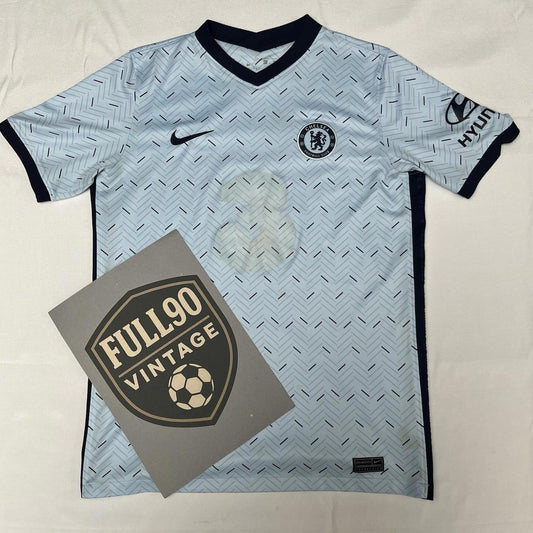 Chelsea 2020/21 Nike Away Football Shirt Blue Soccer Jersey | Boys XL